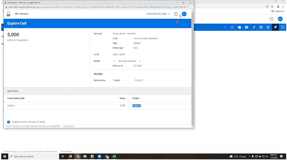 Securing Custom Dimensions with Access Rules in Adaptive Planning