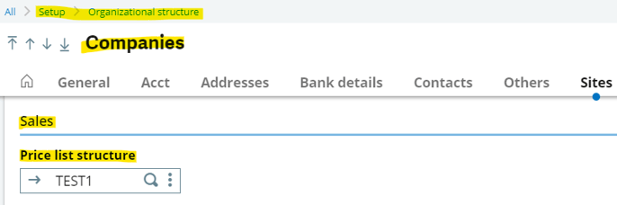 X3 Organizational Structure