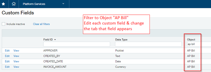 Custom Fields Filter Object2