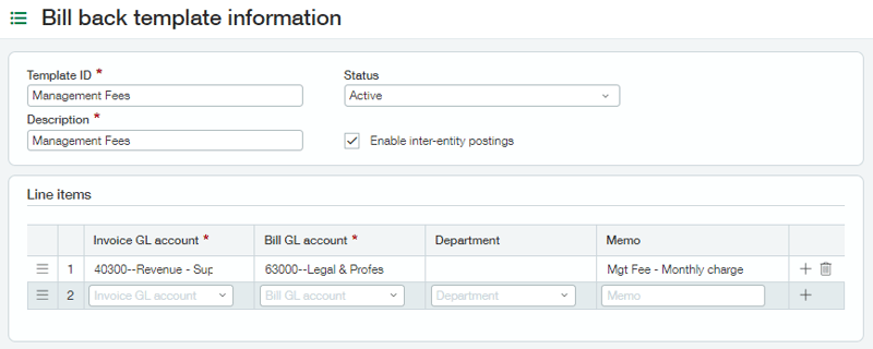 Create the Template ID numbers