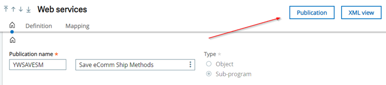 Sage ERP Web Services