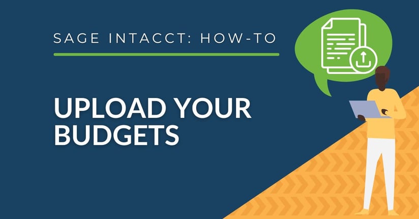 Sage X3 - Upload Your Budgets