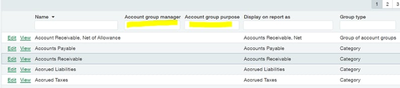 Account Group Menu - total account groups created, can be filtered by manager-1