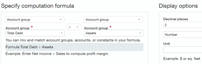How to Use the Account Group Function in Sage Intacct