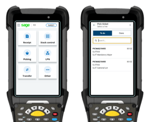 Sage X3 Mobile Automation
