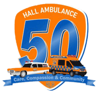 Hall-Ambulance-50th-Logo-Master-300x274