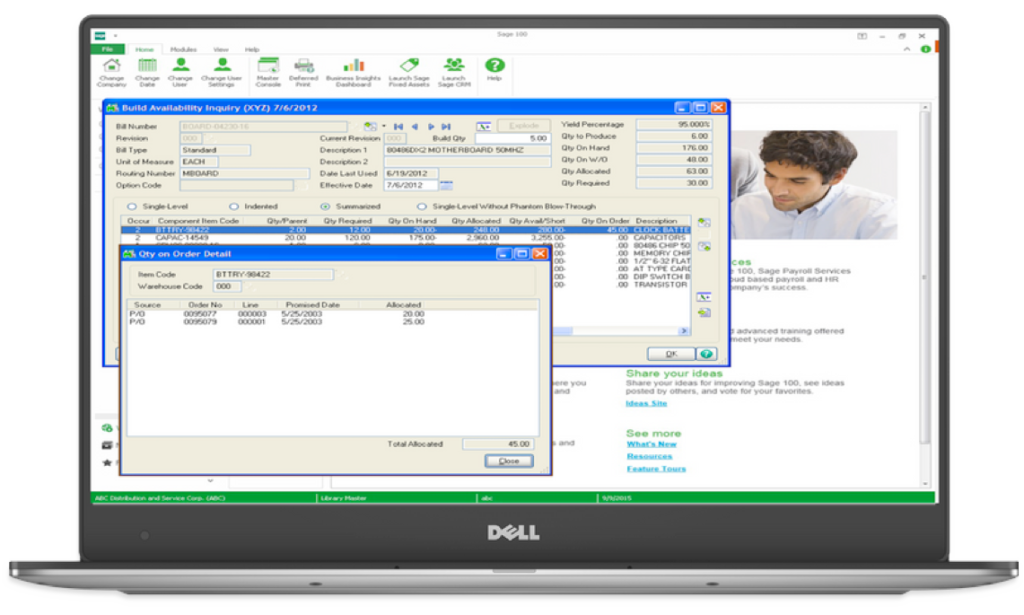 JobOps is job management add-on software for Sage 100 for companies the ...