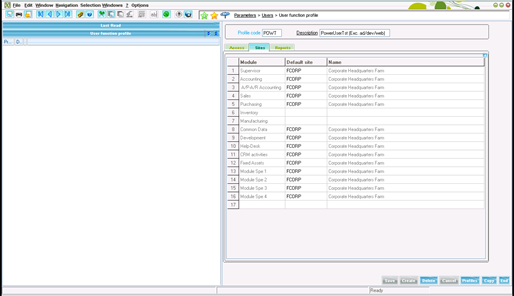 How to Restrict a User to a Specific Site in Sage ERP X3