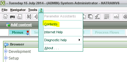 Sage X3 Onscreen Help