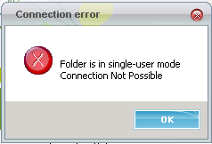 Sage ERP X3 application error message