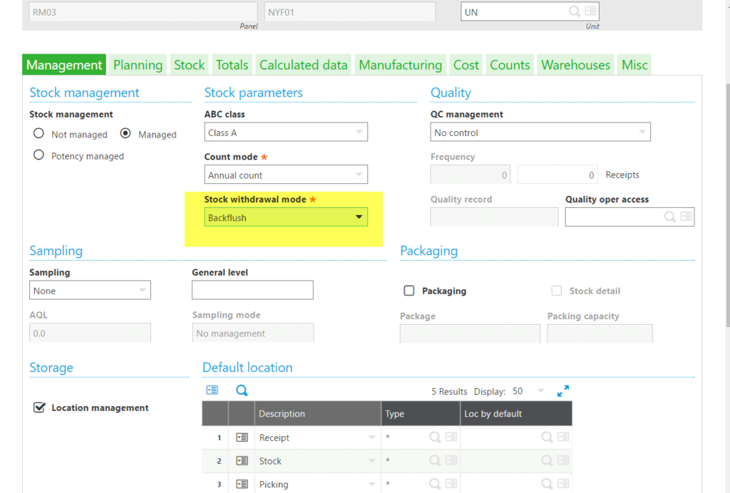 How to Make Backflush Material Issue Process Simpler in Sage X3