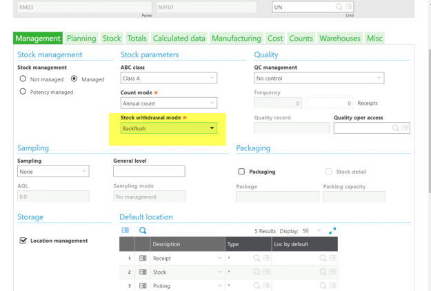 Sage X3 Back Flush Stock