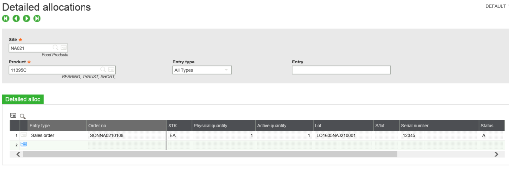 Detailed Allocations X3