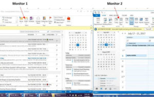 MS Office Calendar View