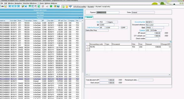 Sage ERP X3 Invoice Balance Incorrect