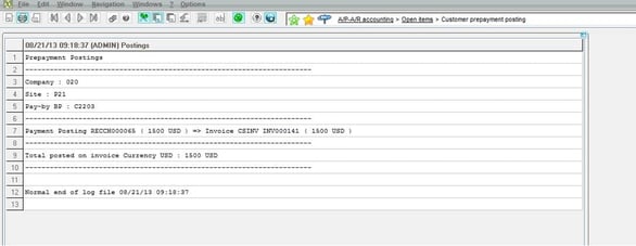 Sage ERP X3 Invoice Balance Incorrect