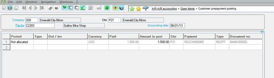 Sage ERP X3 Invoice Balance Incorrect
