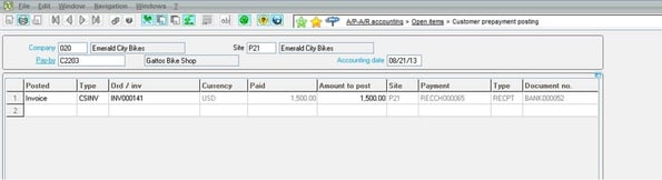Sage ERP X3 Invoice Balance Incorrect