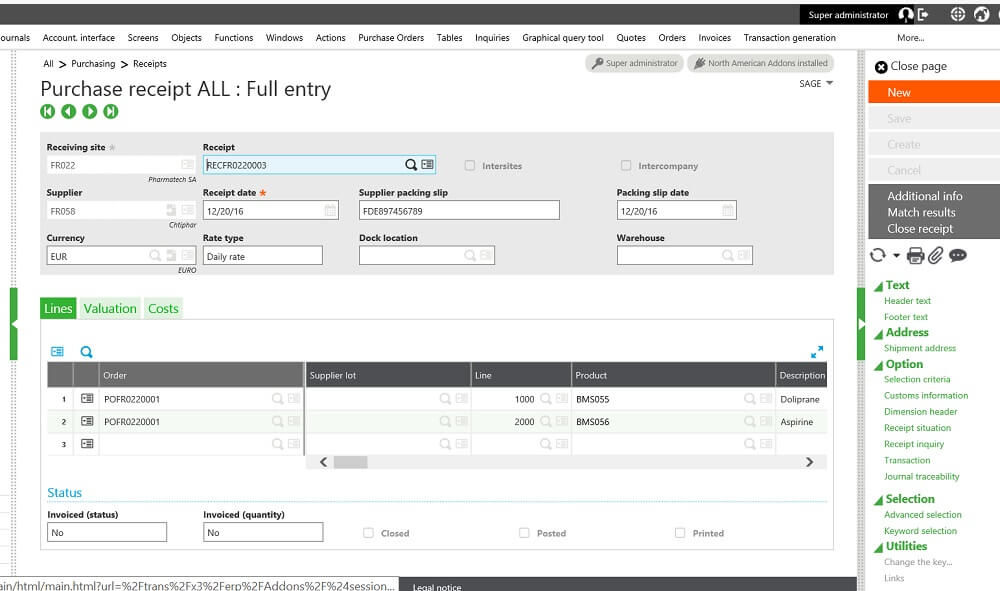 Sage Purchase Reciept ALL