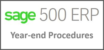 Sage 500 ERP yr end