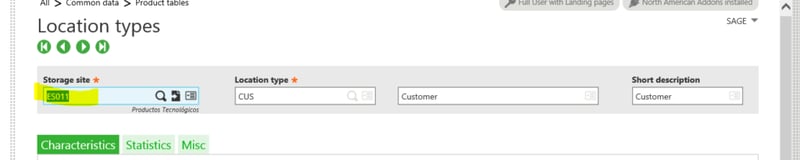 age X3 Location Storage Site