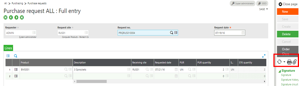 X3 Upload file to Purchase Req