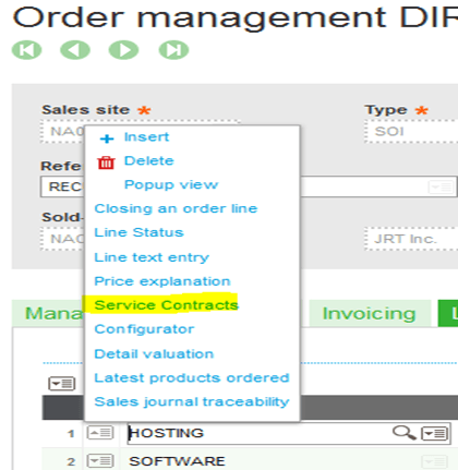 How to Combine Direct Invoices and Recurring Billings in Sage ERP X3