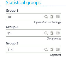 X3 Statistical Groups