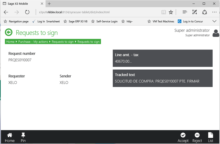 X3 tablet based signature