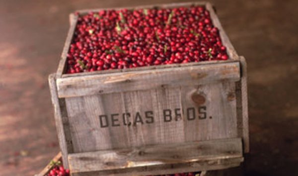 Decas Cranberries Crate