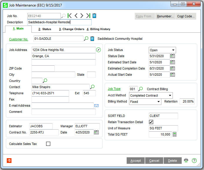 Introducing Sage 100 Job Cost 2.0