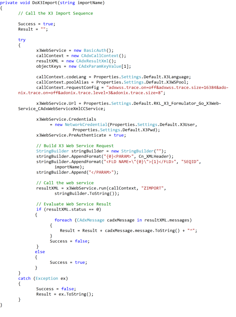 Consuming X3 SOAP Web Services in Update 9 from .net