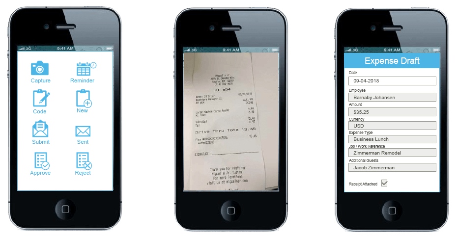 Sage 100 Mobile Expense Management