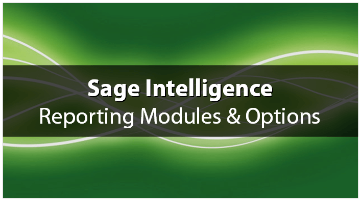 Sage Intelligence Overview