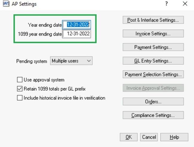 Sage 300 CRE 25.2 Updates_AP Fields
