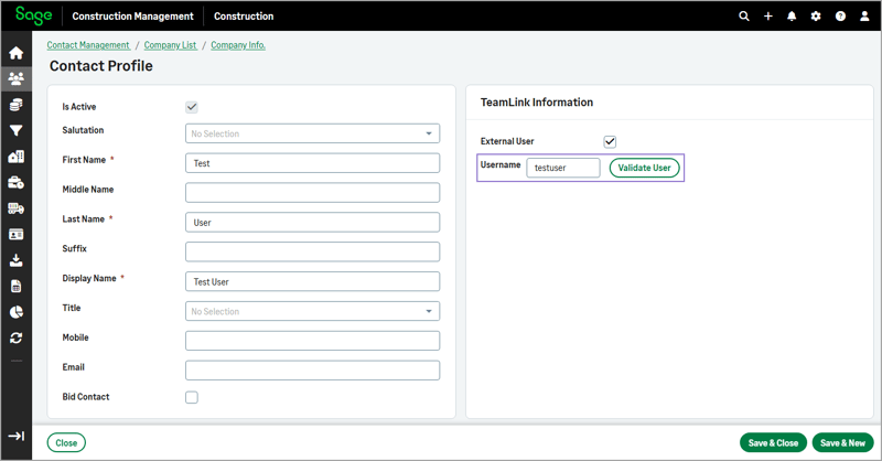 SCM 2025 R4_ValidateTeamLinkUsername