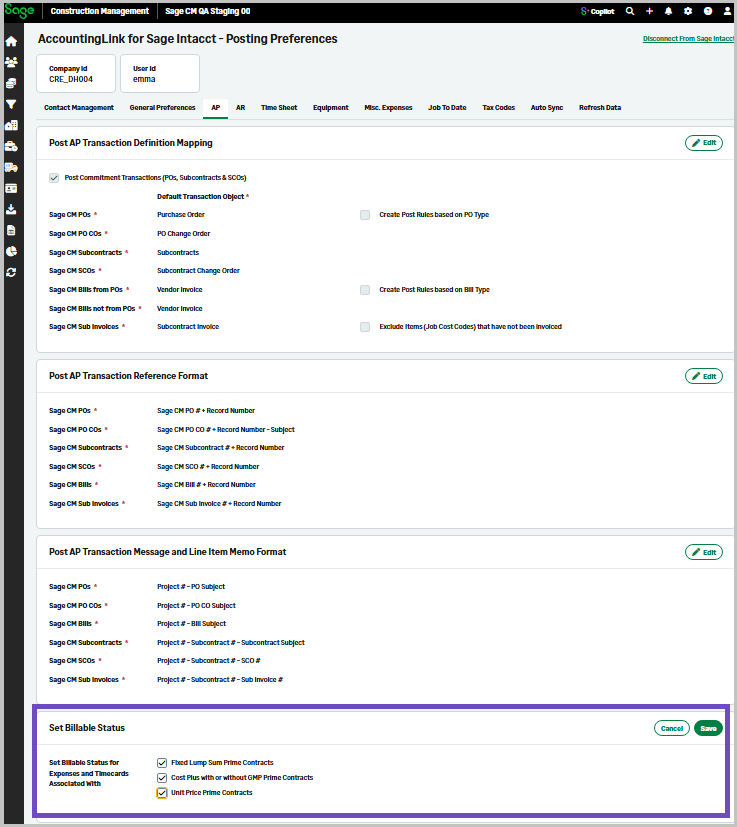 The Latest Updates in Sage Intacct Construction 2026 Release 2