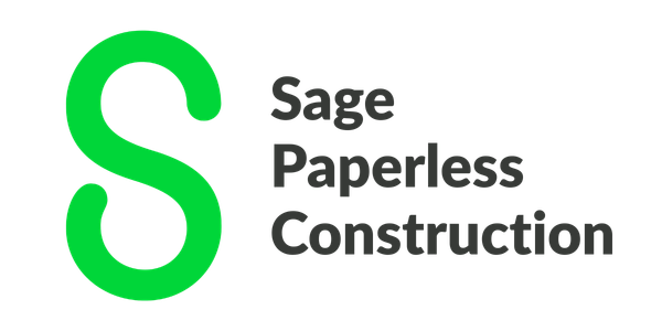 Sage Paperless Construction Logo Sage Paperless Construction Logo