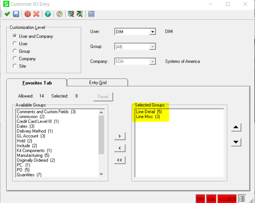 Sage Entry Level Tutorial Configuring Sage 500 Sales Order Entry to work with Data Porter
