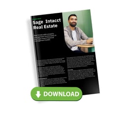 Sage Intacct Real Estate - Product Sheet