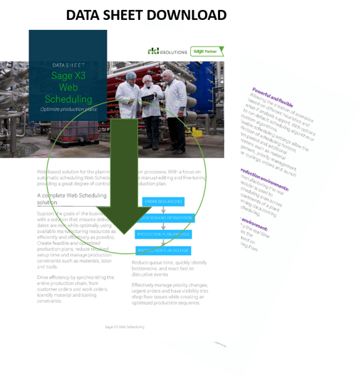 Sage X3 Web Scheduler