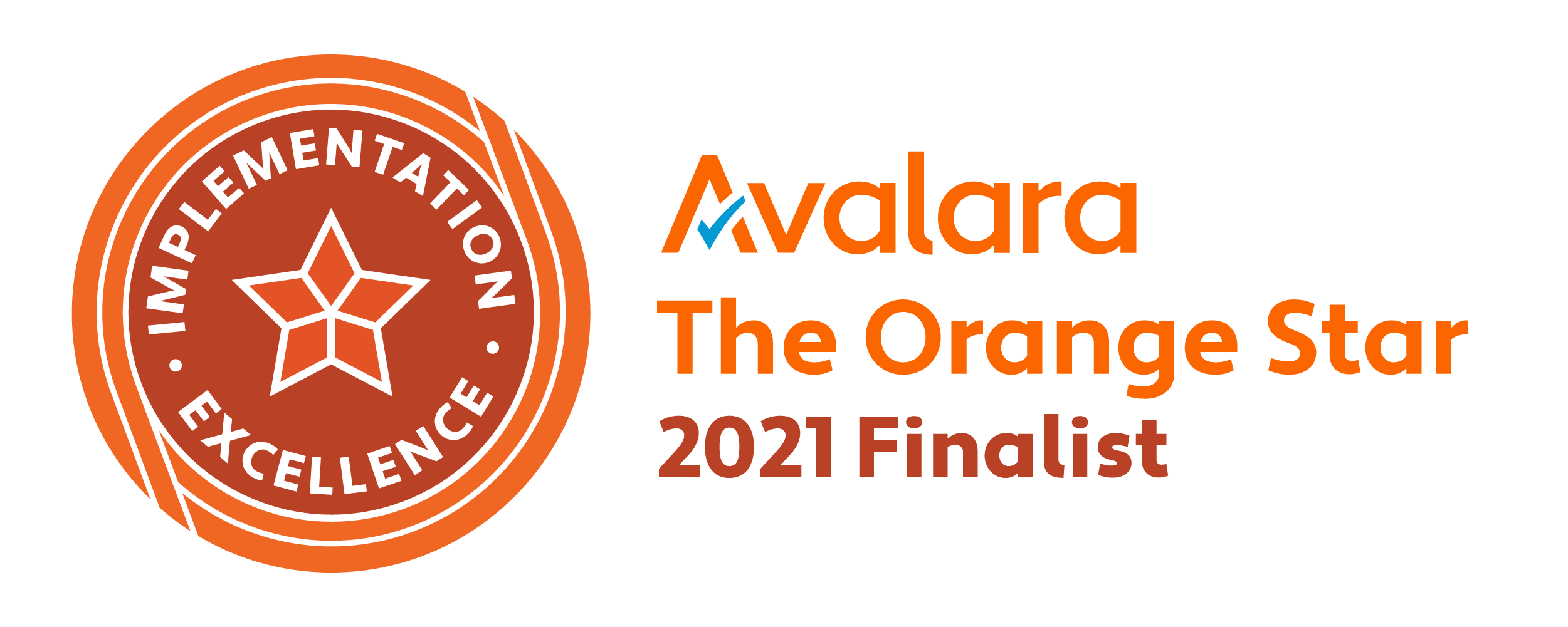 Avalara_OrangeStar_ImplementExcellence_2021_Finalist