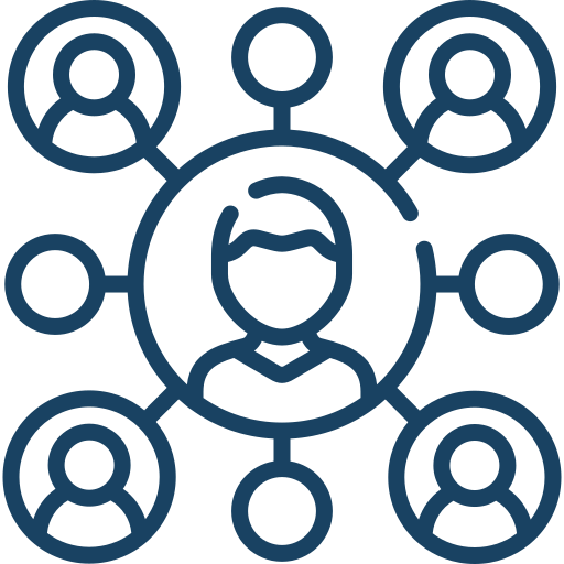 Icon representing Sage Intacct's HR and Payroll Functions