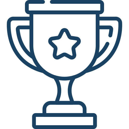 Trophy indicating Sage Intacct's top ranked status