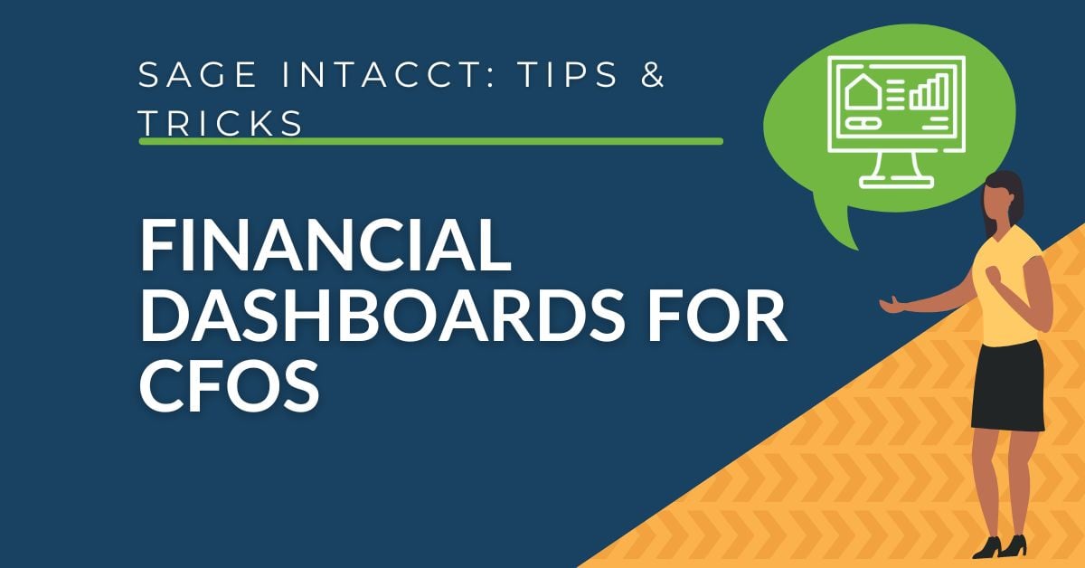 Sage Intacct - Financial Dashboards for CFOs