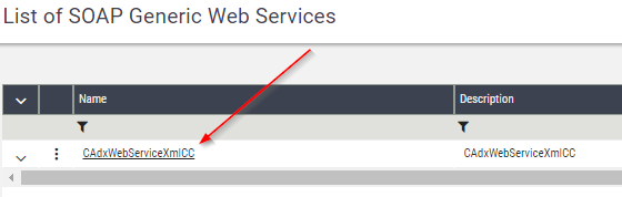 Generic web services