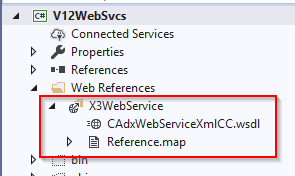 X3 Web Service wsdl
