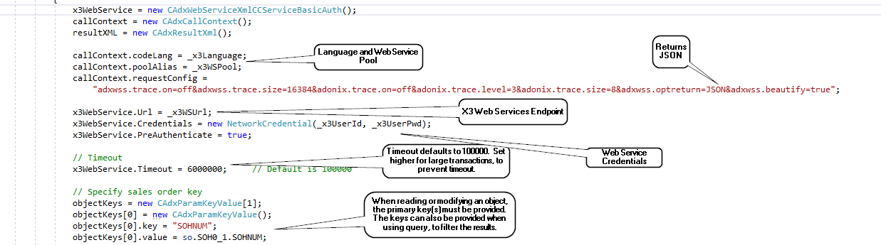 WS5 X3 .net context initiaWS5 X3 .net context initialization